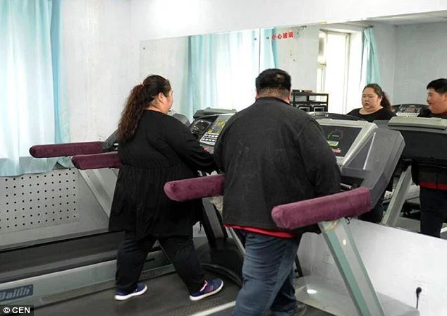 Самая крупная пара Китая хочет сбросить вес, чтобы завести ребенка