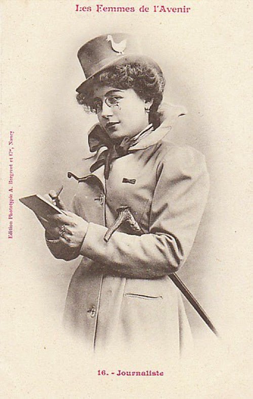 Женщины будущего глазами фотографа 1902 года