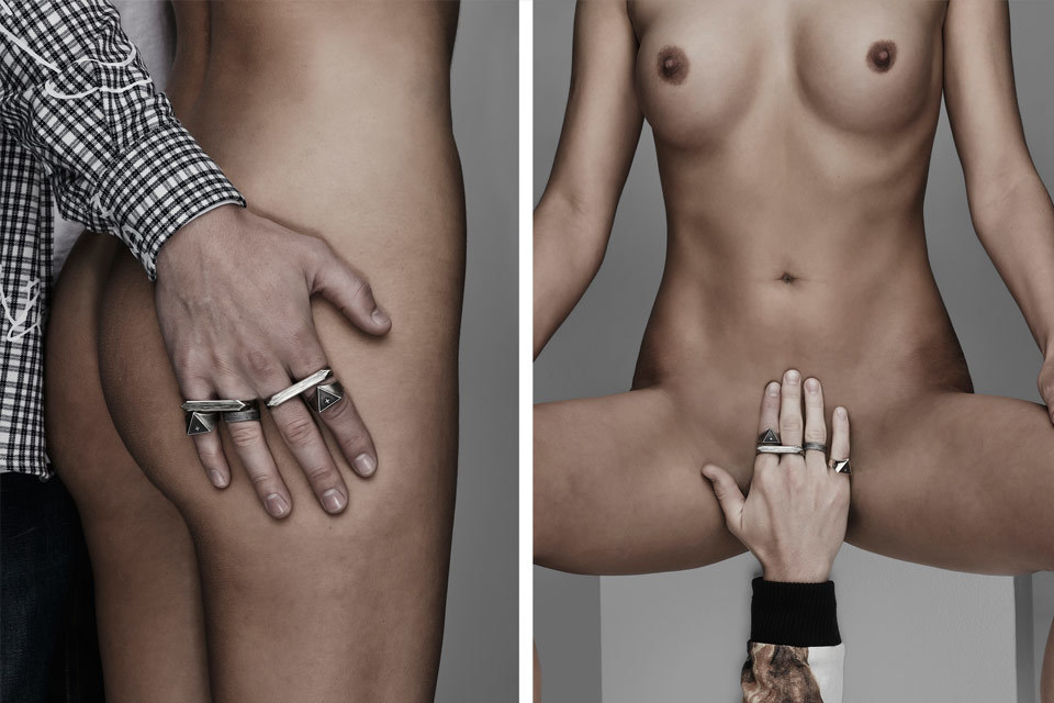 Реклама мужских украшений на голых женщинах, которая вызвала огромное возмущение