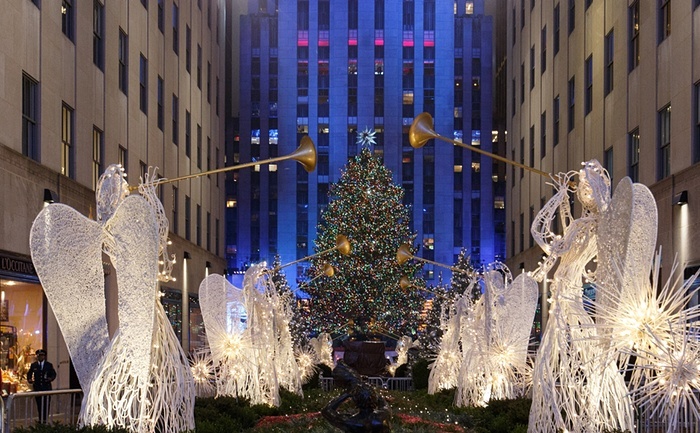 Самые красивые рождественские деревья со всего мира