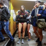Во всем мире прошла акция “В метро без штанов”