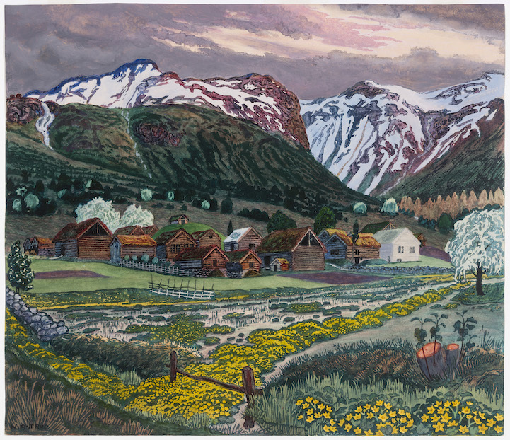 Яркая Норвегия: наполненные романтикой пейзажные картины