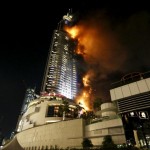 Новогодний пожар в Дубае: как горел роскошный отель-небоскреб