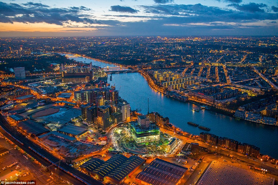 Невероятные аэрофотографии Лондона, от которых захватывает дух 
