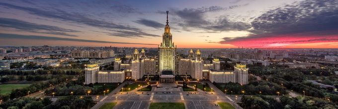 Масштабные и зрелищные пейзажи от московского фотографа