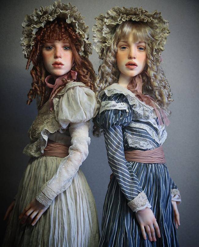 Куклы с потрясающе реалистичными лицами от Михаила Зайкова 