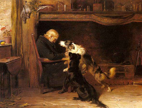 Животные на картинах английского живописца 19 века