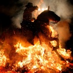 Фестиваль очищения огнём Las Luminarias в Испании
