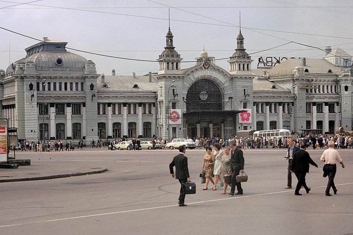 Москва и Ленинград в 70-е годы 