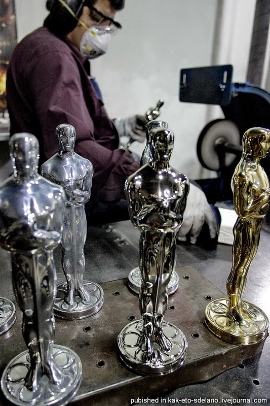 Как изготавливают статуэтки «Оскар»