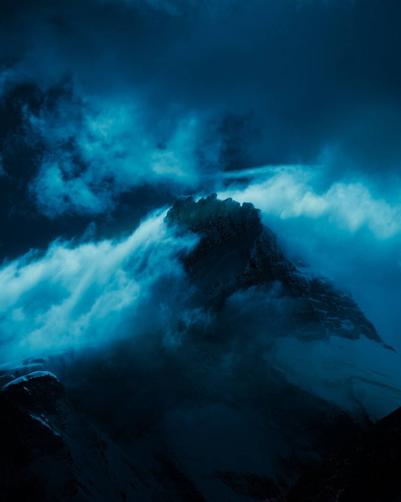 Великолепные инфракрасные снимки горных вершин 