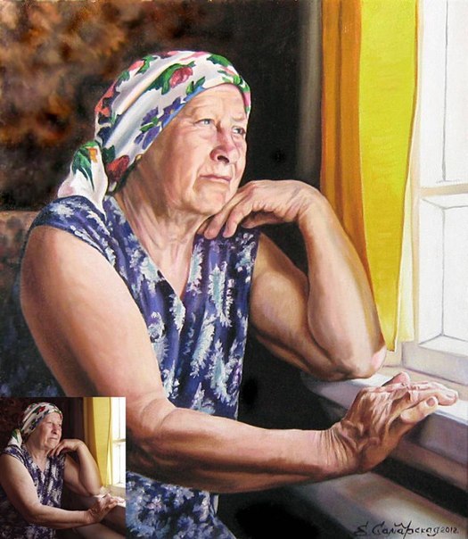 Русские бабушки в живописи