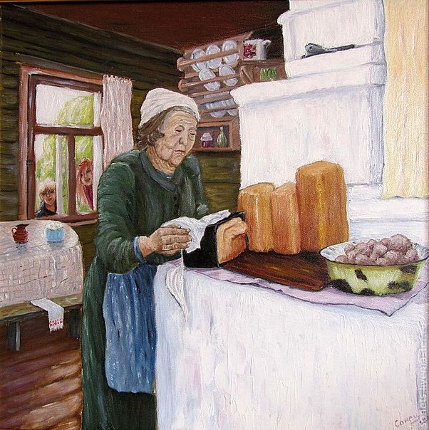 Русские бабушки в живописи