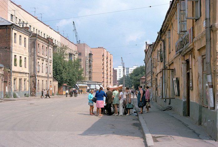 Москва и Ленинград в 70-е годы 