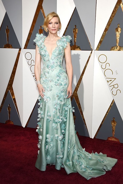 Оскар 2016: Названы лучшие платья знаменитостей