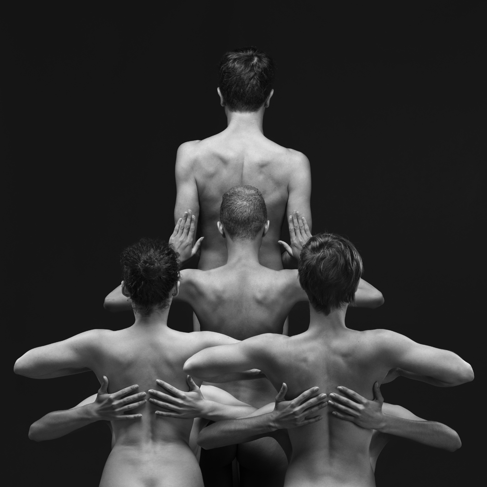 Клексография: обнаженные мужчины и женщины в работах французского фотографа