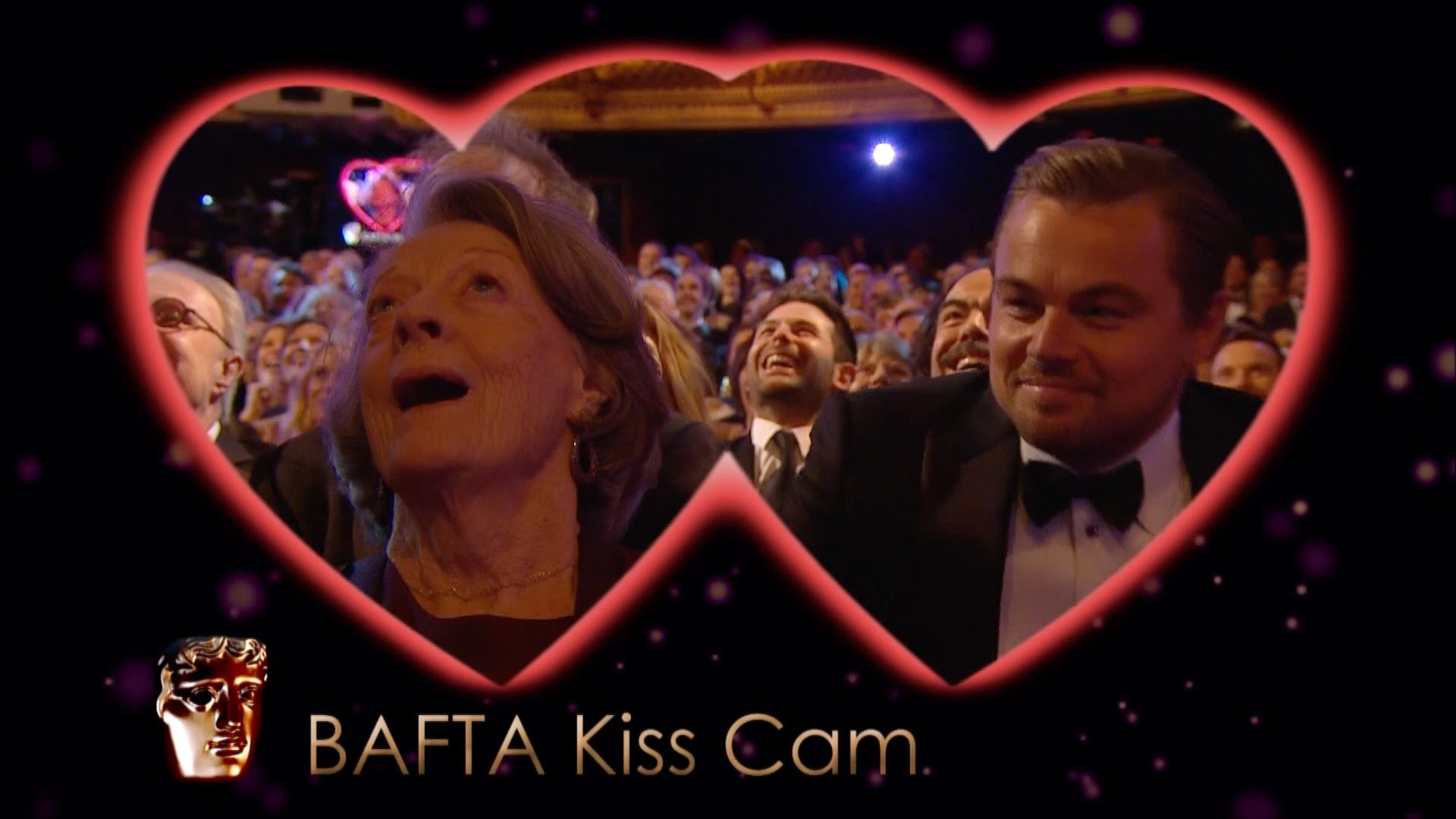 Камера для поцелуев на премии BAFTA