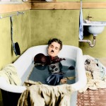 14 редких раскрашенных фотографий Чарли Чаплина, сделанных в 1910-1930-х годах