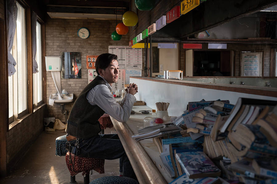 Беженцы из Фукусимы вернулись в город-призрак