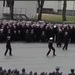 ВМС Норвегии исполнили флешмоб на церемонии