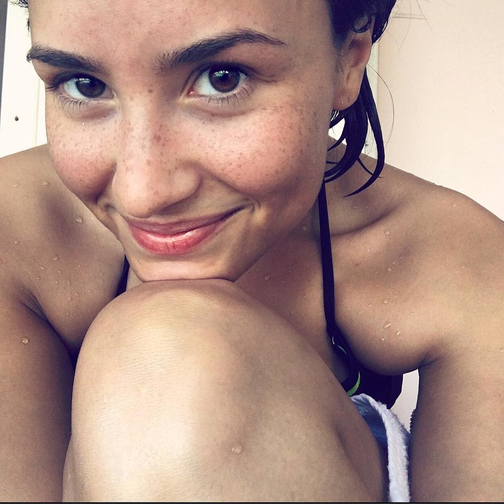 Demi Lovato без макияжа