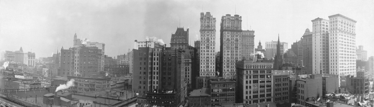 Каким был Нью-Йорк 100 лет назад 