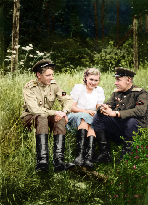 Фотографии времен Второй мировой войны в цвете