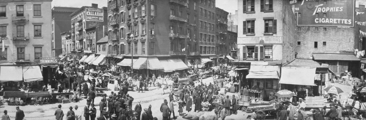Каким был Нью-Йорк 100 лет назад 