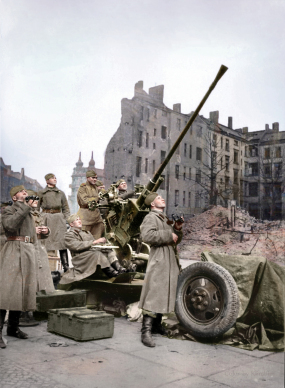 Фотографии времен Второй мировой войны в цвете