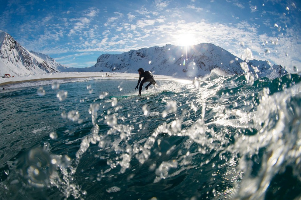 Сёрфинг в Норвегии