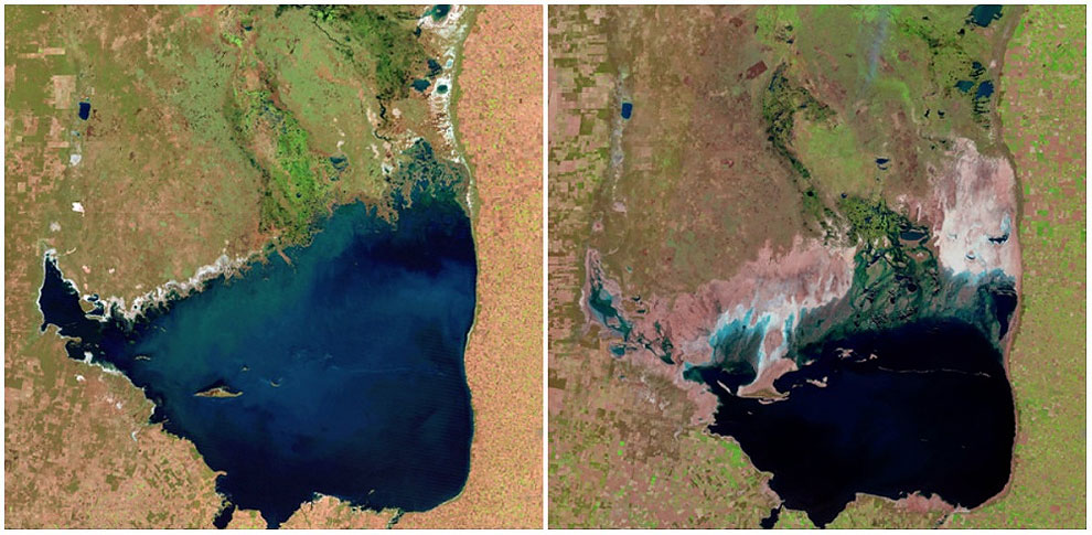 Земля тогда и сейчас: как меняется наша планета на снимках НАСА