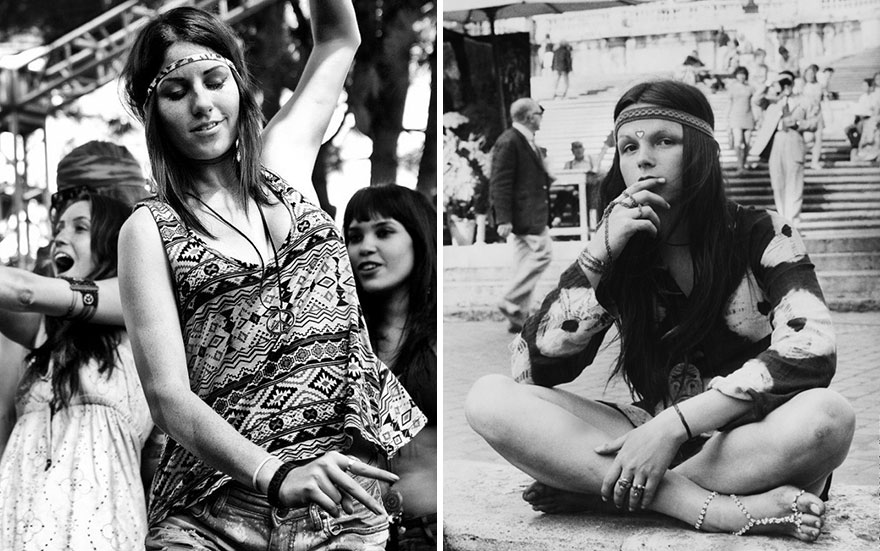 Роковые девушки фестиваля "Вудсток" 1969 года