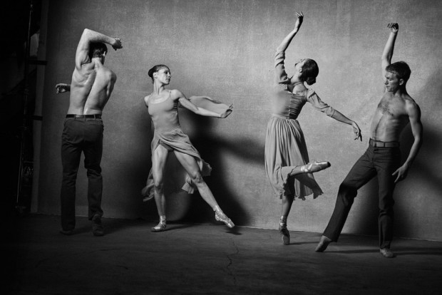 Нью-йоркский балет в фотосессии Питера Линдберга 