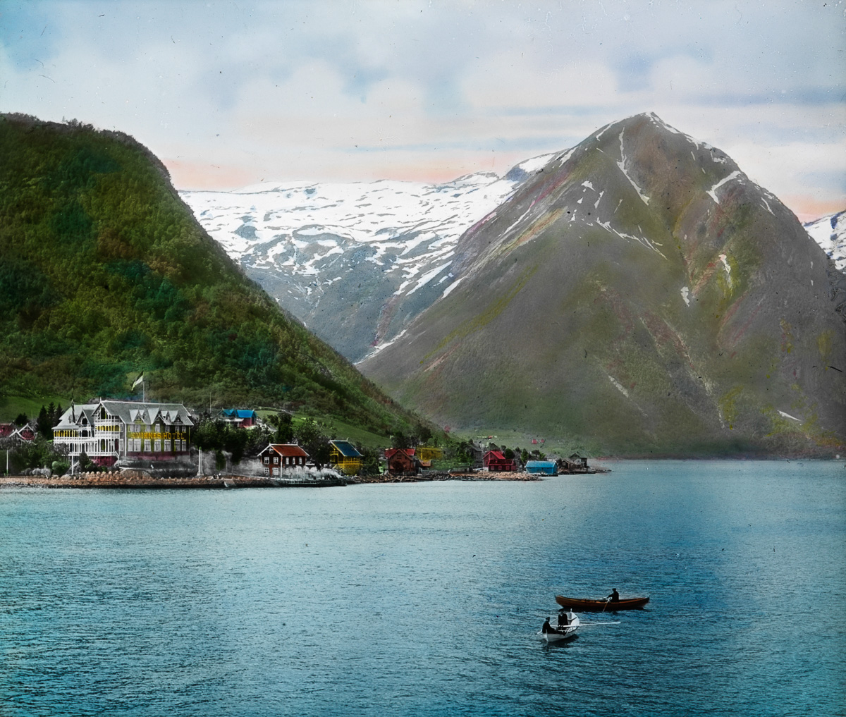 Цветные фотографии красот Норвегии (1900 Год)