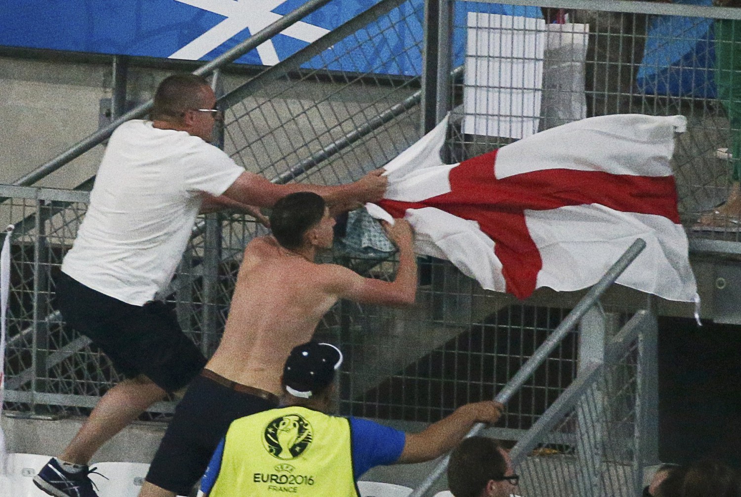 Беспорядки на матче Россия — Англия