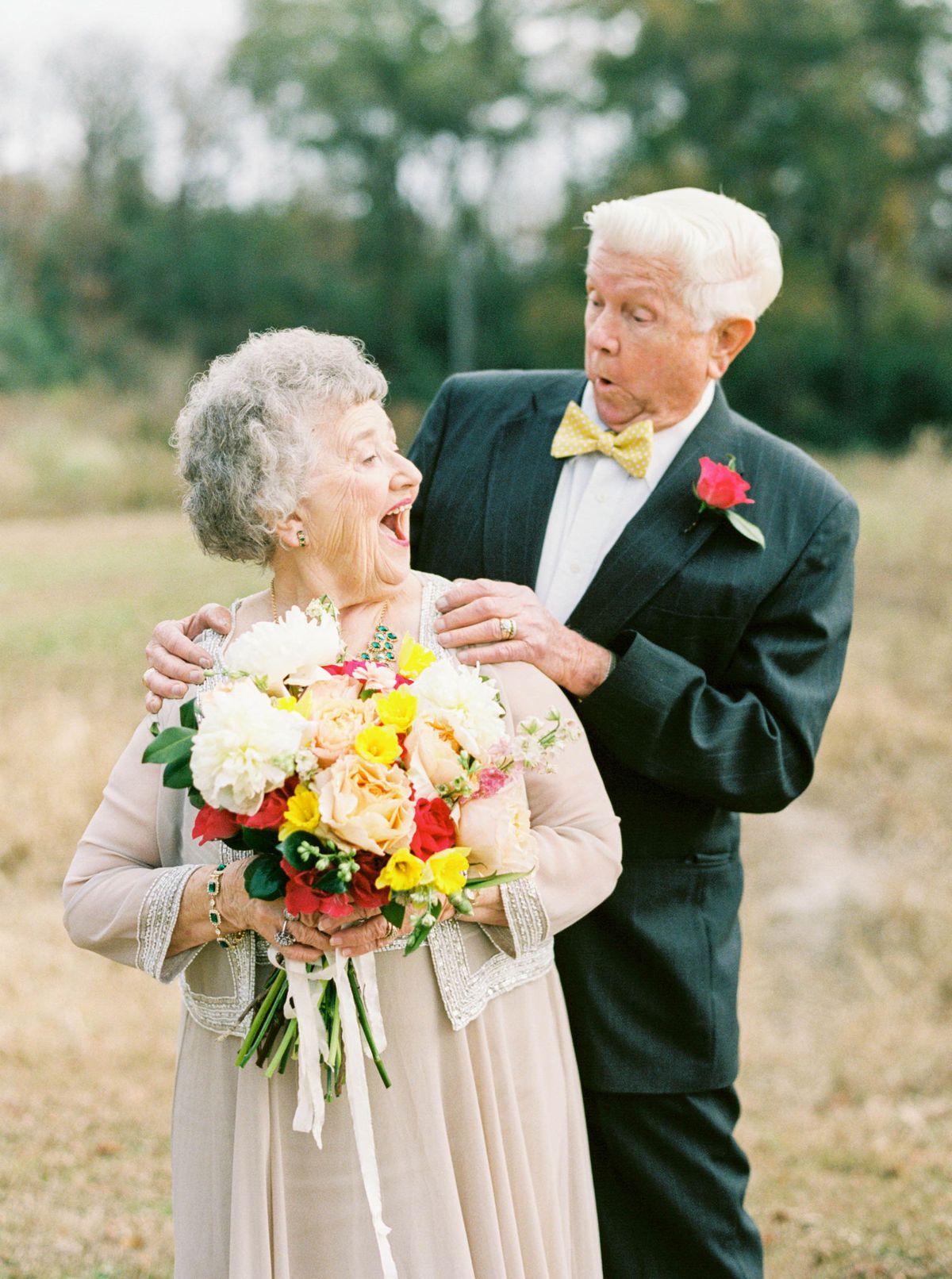 Старые жених и невеста