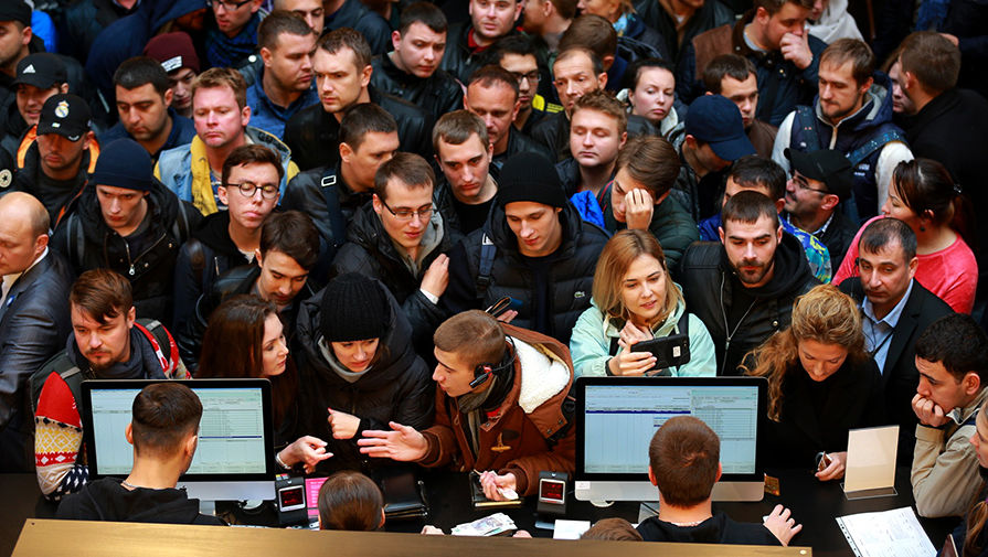 Старт продаж iPhone 7 в Москве