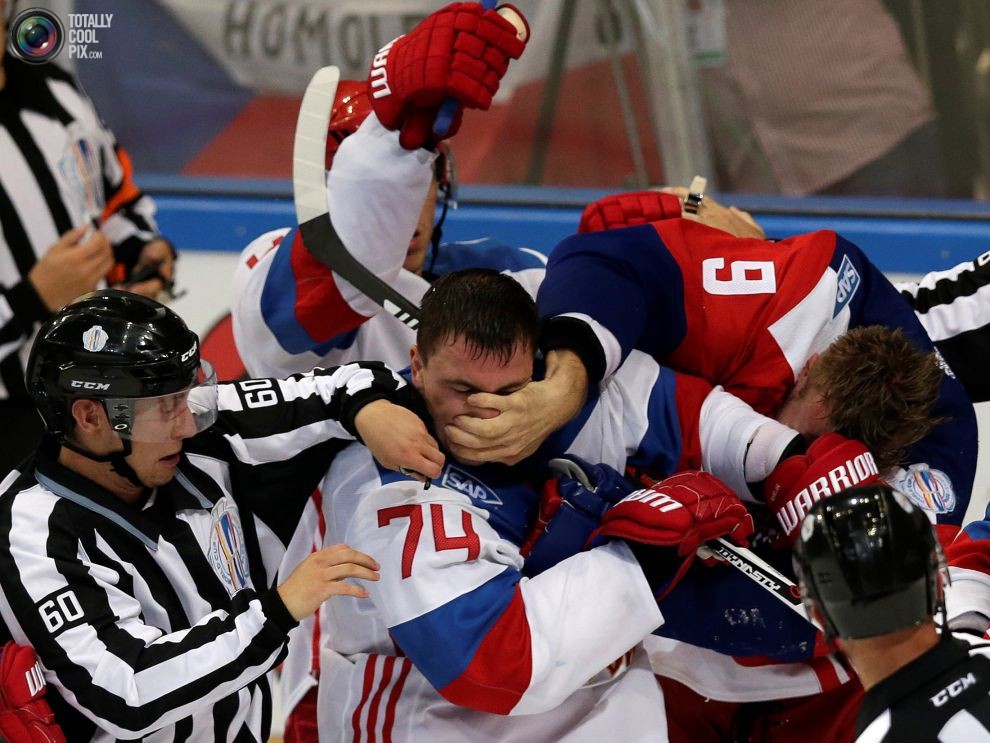Хоккейный матч «Россия – Чехия»
