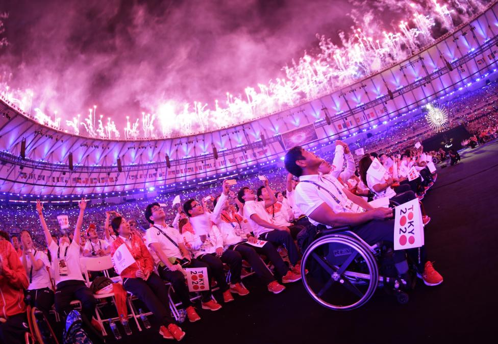 Церемония закрытия летних Паралимпийских игр в Рио-де-Жанейро