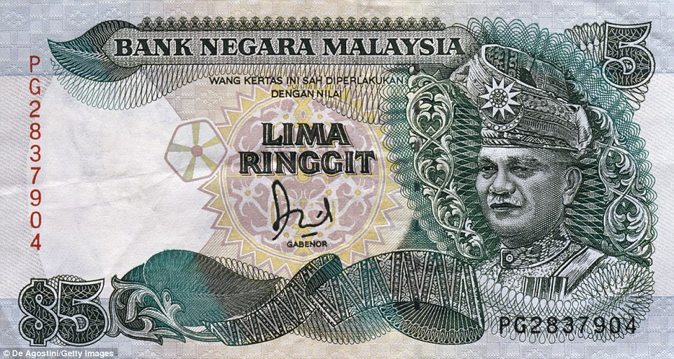5 малайзийских ринггитов