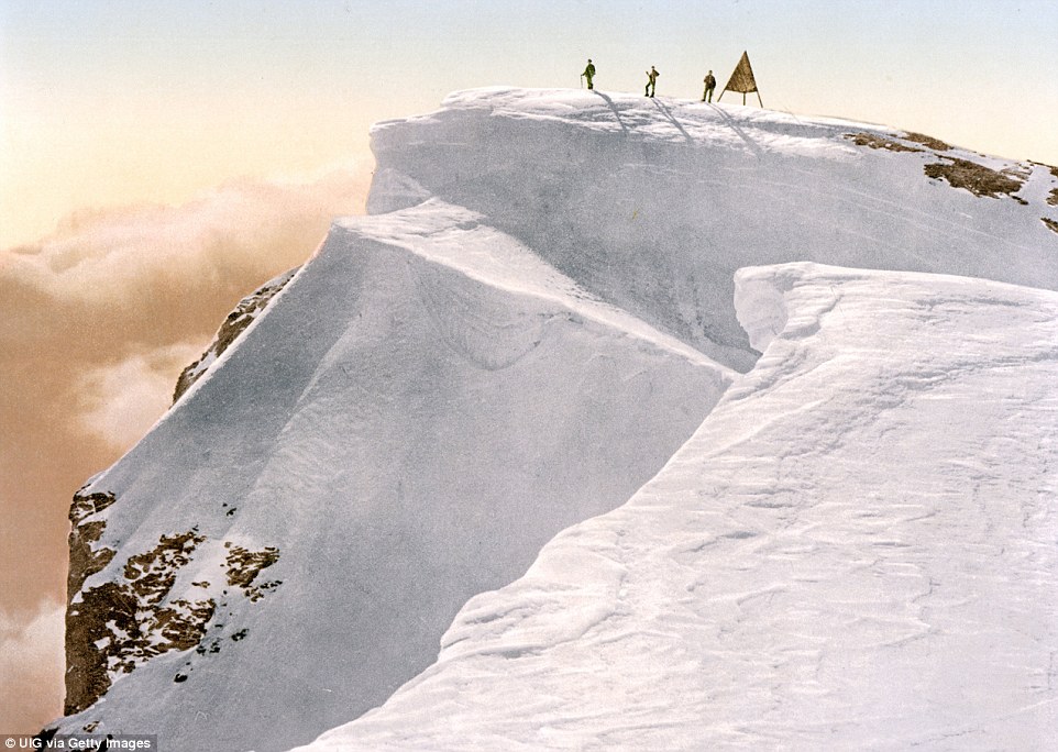 Швейцарские Альпы на фотохромах 