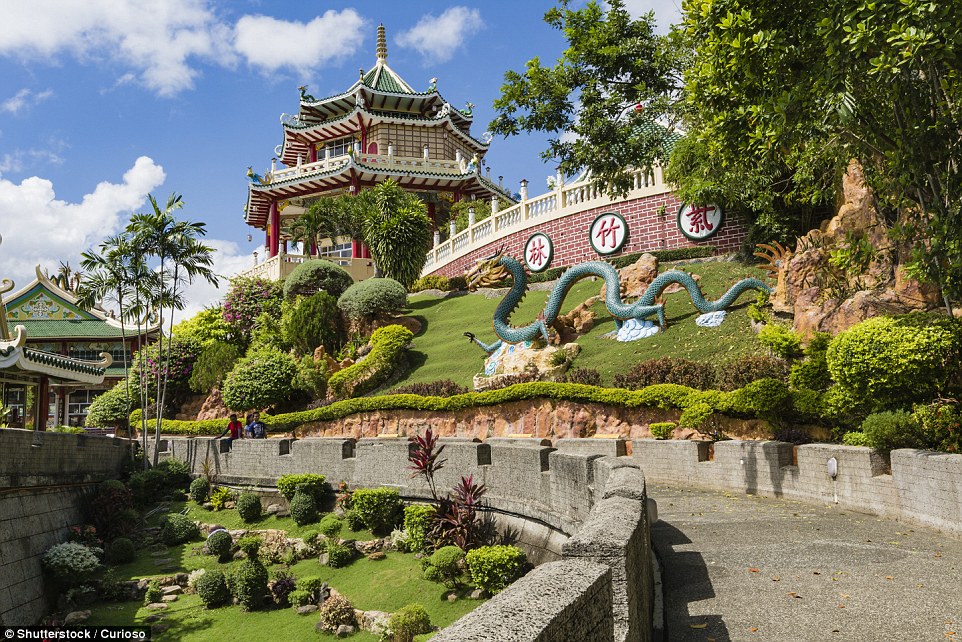 Таоистский храм в Себу на Филиппинах 