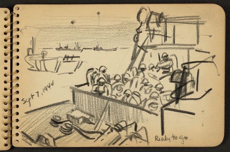 Зарисовки Второй мировой войны