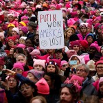 «Антитрамповские» марши женщин шествуют по миру