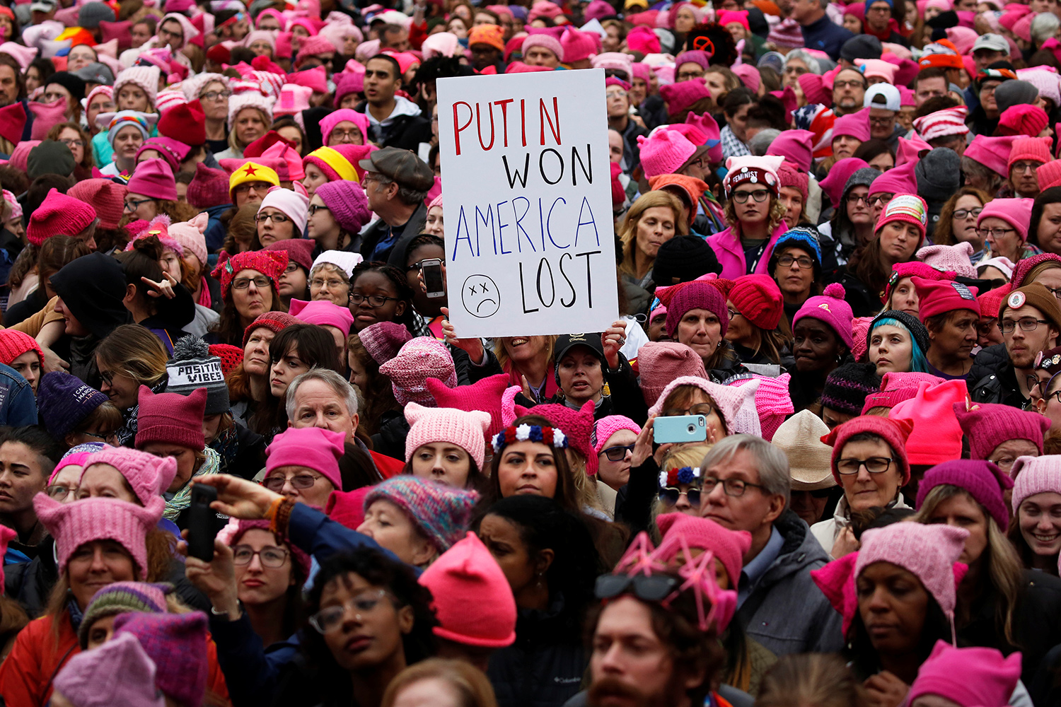 «Женский марш» в Вашингтоне