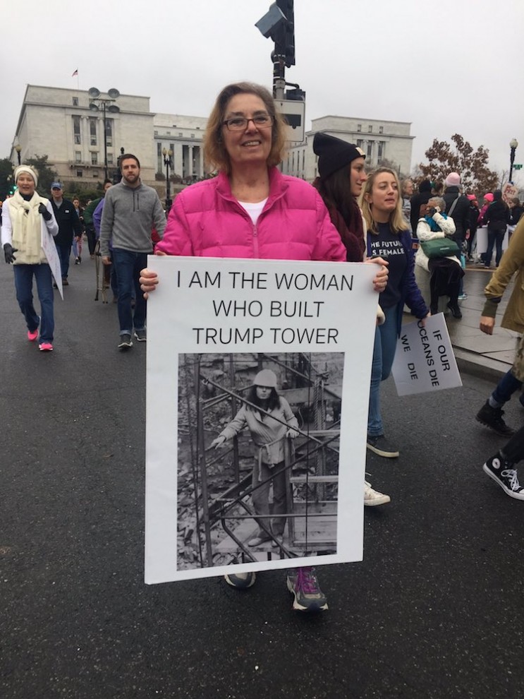 Марш женщин против Трампа