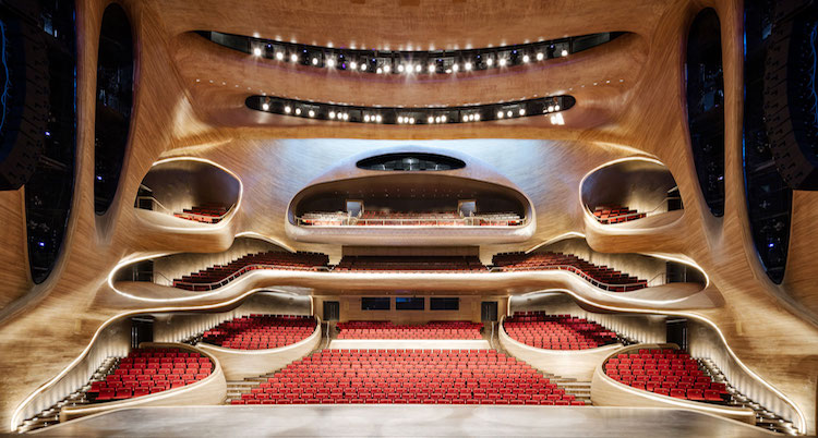 Оперный театр в Харбине, Китай