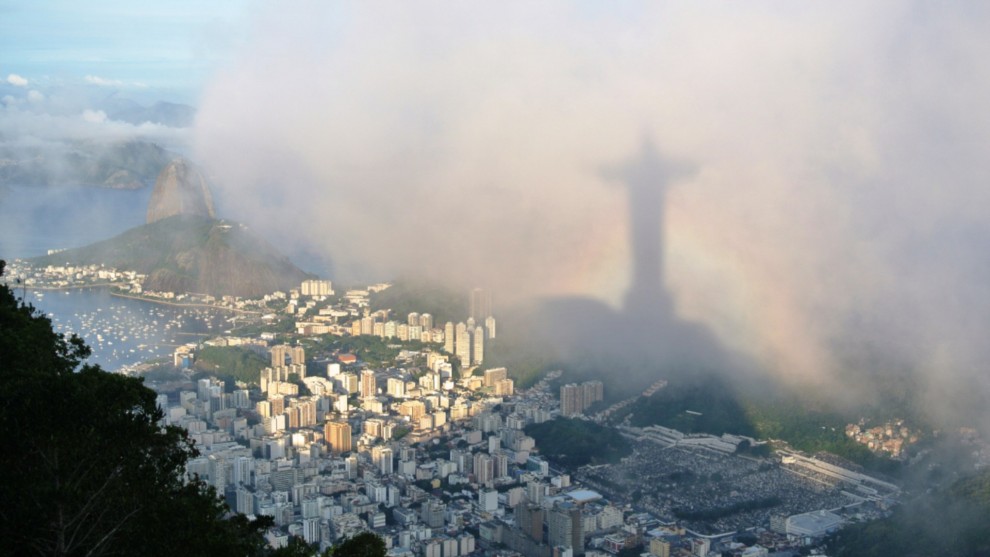 Статуя Христа-Искупителя в Рио-де Жанейро