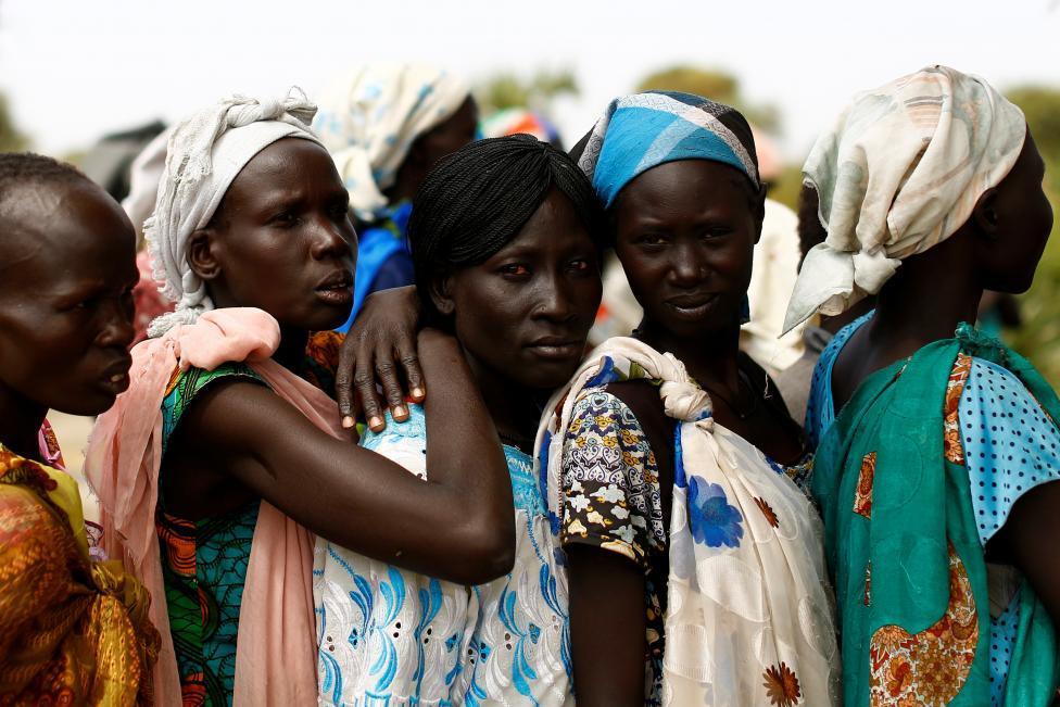 Женщины из Южного Судана