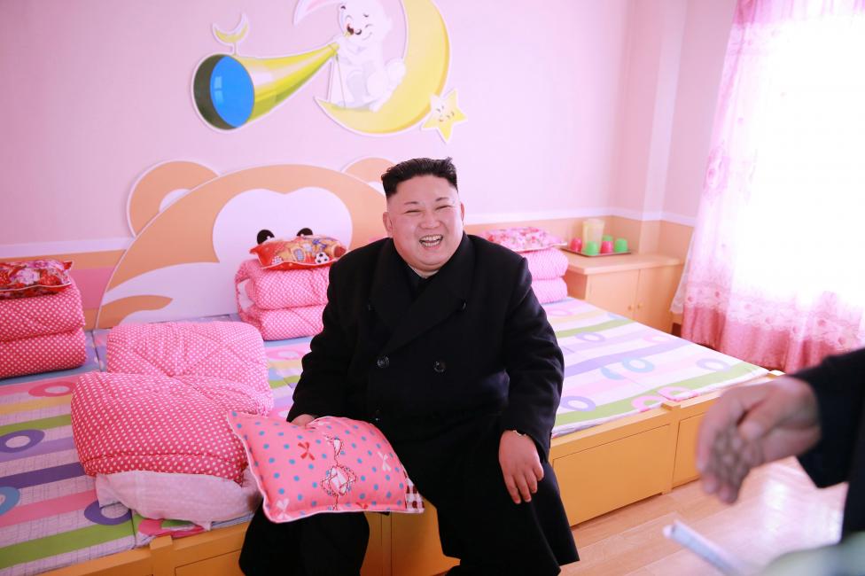 Северокорейский лидер Ким Чен Ын 